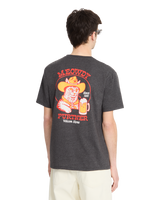 Meowdy T-Shirt in Heather Black