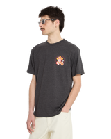 Meowdy T-Shirt in Heather Black