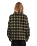 The Volcom Mens Bowered II Fleece Shirt in Mustard