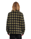 The Volcom Mens Bowered II Fleece Shirt in Mustard
