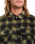 The Volcom Mens Bowered II Fleece Shirt in Mustard