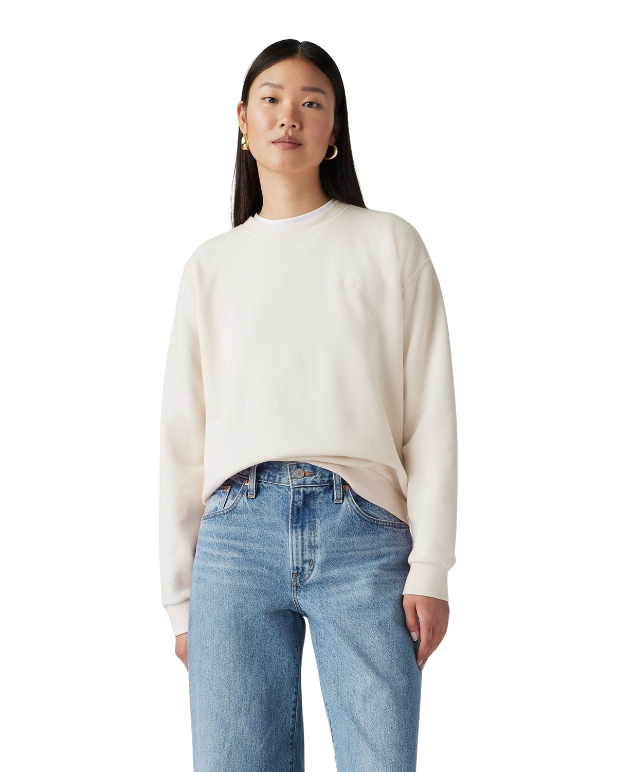The Levi's® Womens Everyday Sweatshirt in Sugar Swizzle