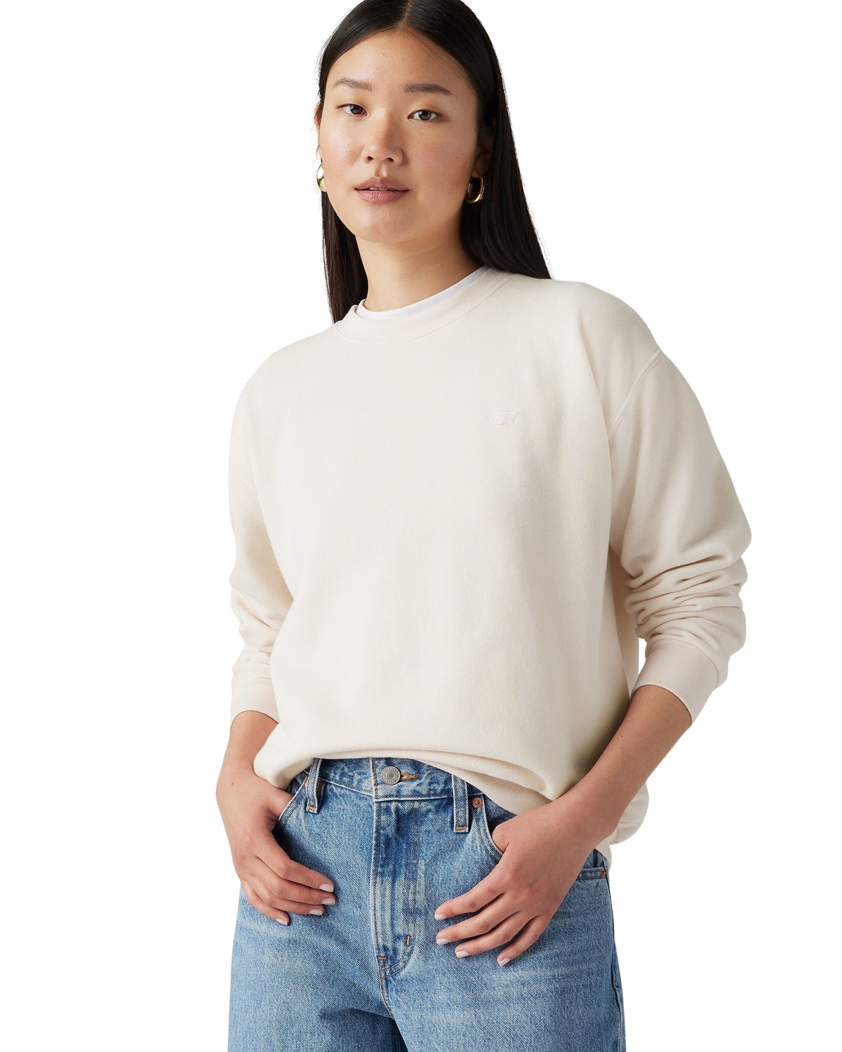 The Levi's® Womens Everyday Sweatshirt in Sugar Swizzle