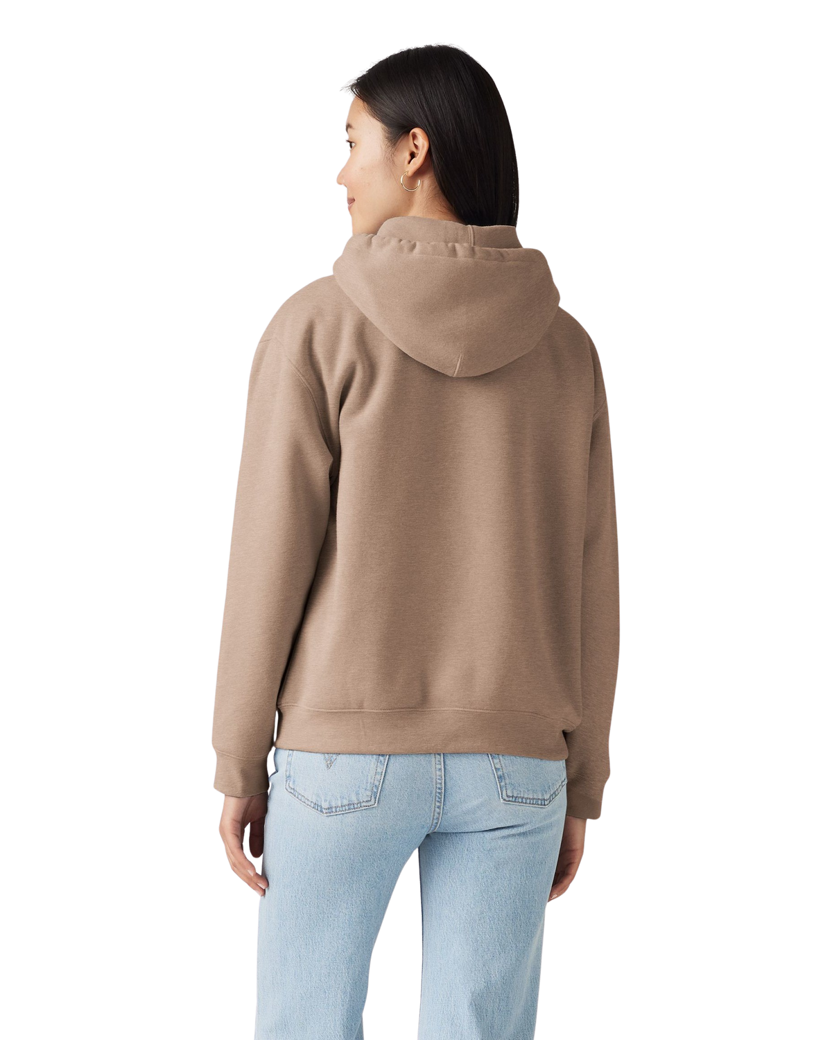 The Levi's® Womens Everyday Hoodie in Taupe Gray Heather Bros
