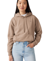 The Levi's® Womens Everyday Hoodie in Taupe Gray Heather Bros