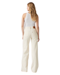 The Levi's® Womens Ribcage Wide Leg Jeans in Barely Freezing