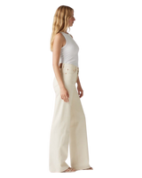 The Levi's® Womens Ribcage Wide Leg Jeans in Barely Freezing