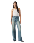 The Levi's® Womens Ribcage Wide Leg Jeans in Tint Story
