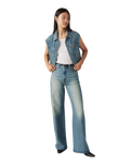 The Levi's® Womens Ribcage Wide Leg Jeans in Tint Story