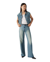 The Levi's® Womens Ribcage Wide Leg Jeans in Tint Story