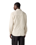 The Levi's® Mens Auburn Worker Shirt in Harp Silver Birch Garment Dye
