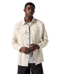 The Levi's® Mens Auburn Worker Shirt in Harp Silver Birch Garment Dye