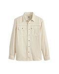 The Levi's® Mens Auburn Worker Shirt in Harp Silver Birch Garment Dye