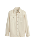 The Levi's® Mens Auburn Worker Shirt in Harp Silver Birch Garment Dye