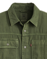 The Levi's® Mens Auburn Worker Shirt in Erick Kombu Green Garment Dye