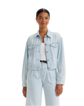 The Levi's® Womens Featherweight Trucker Jacket in Poole Party
