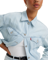 The Levi's® Womens Featherweight Trucker Jacket in Poole Party