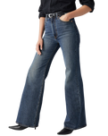 The Levi's® Womens Ribcage Bell Jeans in Romantic Story