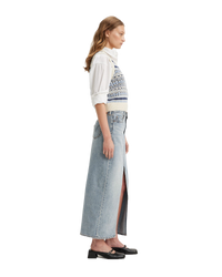 The Levi's® Womens Ankle Column Skirt in Please Hold