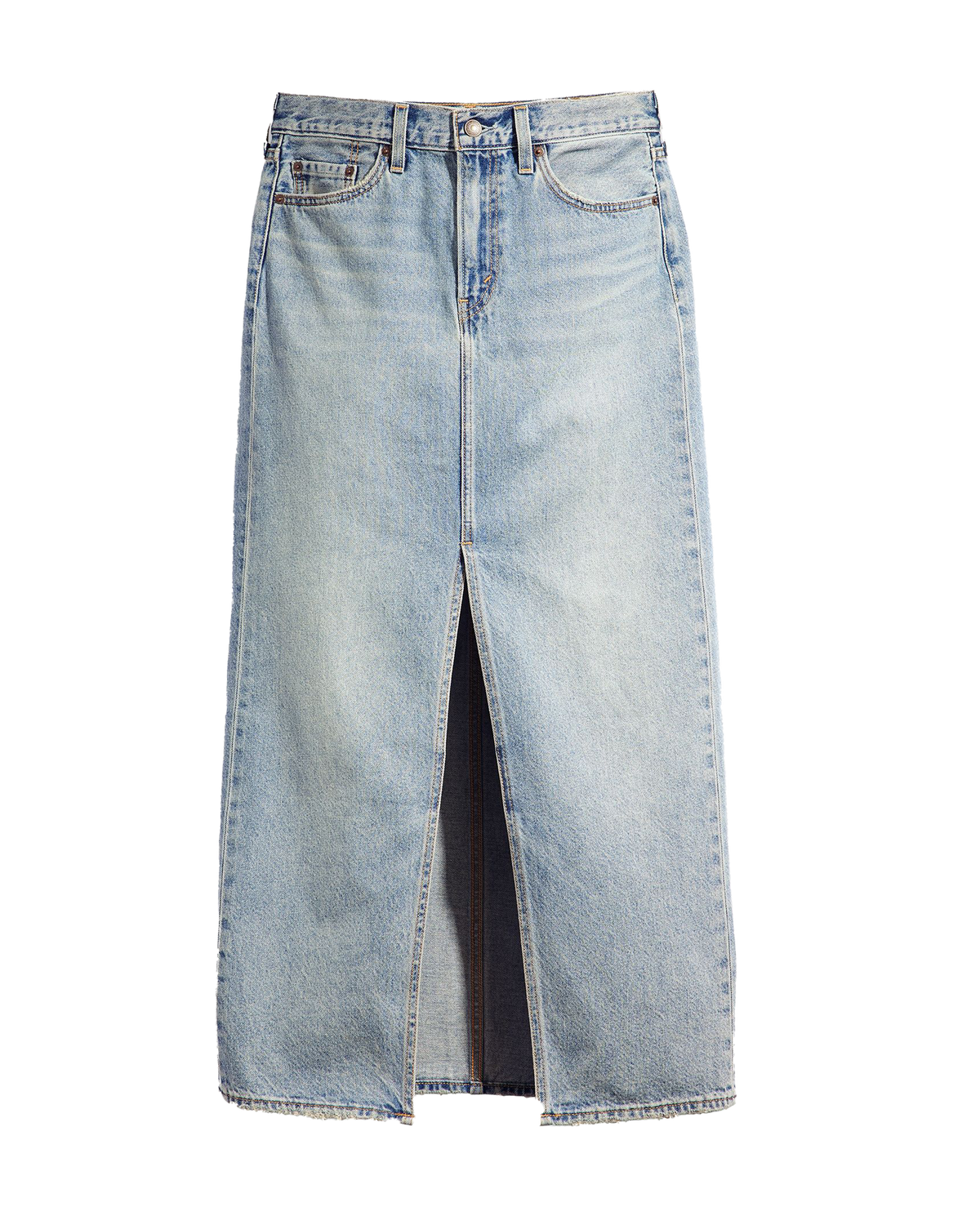 The Levi's® Womens Ankle Column Skirt in Please Hold