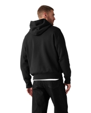 The Levi's® Mens Authentic Hoodie in Garment Dye Black Agate