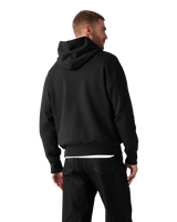 The Levi's® Mens Authentic Hoodie in Garment Dye Black Agate