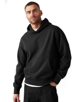 The Levi's® Mens Authentic Hoodie in Garment Dye Black Agate