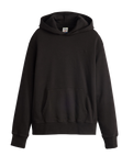 The Levi's® Mens Authentic Hoodie in Garment Dye Black Agate