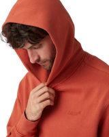 Authentic Hoodie in Garment Dye Ketchup