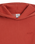 Authentic Hoodie in Garment Dye Ketchup