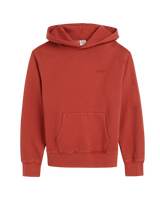 Authentic Hoodie in Garment Dye Ketchup