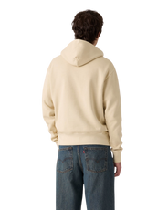 The Levi's® Mens Authentic Hoodie in Garment Dye Fog