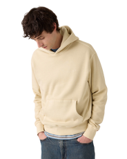 The Levi's® Mens Authentic Hoodie in Garment Dye Fog