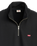 The Levi's® Mens Original Housemark 1/4 Zip Sweatshirt in Mineral Black