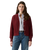 The Levi's® Womens Snowflake Cardigan in Warm Cabernet Cotton