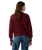 The Levi's® Womens Snowflake Cardigan in Warm Cabernet Cotton