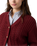The Levi's® Womens Snowflake Cardigan in Warm Cabernet Cotton