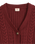 The Levi's® Womens Snowflake Cardigan in Warm Cabernet Cotton
