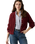 The Levi's® Womens Snowflake Cardigan in Warm Cabernet Cotton