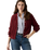 The Levi's® Womens Snowflake Cardigan in Warm Cabernet Cotton