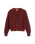 The Levi's® Womens Snowflake Cardigan in Warm Cabernet Cotton