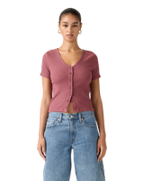 The Levi's® Womens Muse Top in Crushed Berry