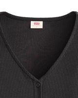 The Levi's® Womens Muse Long Sleeve Top in Caviar