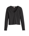 The Levi's® Womens Muse Long Sleeve Top in Caviar