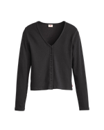 The Levi's® Womens Muse Long Sleeve Top in Caviar
