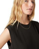 The Levi's® Womens Boxy Vest in Caviar Slub