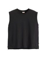 The Levi's® Womens Boxy Vest in Caviar Slub