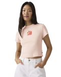 Graphic Essential Sporty T-Shirt in Heart Strawberry Crystal Pink