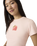 Graphic Essential Sporty T-Shirt in Heart Strawberry Crystal Pink