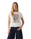 The Levi's® Womens Graphic Boxy T-Shirt in Western Archival Worn By All Cowboys Poster